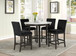 Glacier - Pub Stool - Black