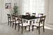 Thomas Dining Room Set in Brown by Happy Homes