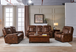 Copper Reclining Living Room Set by Generation Trade