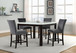 Sapphire Counter Dining Room Set in Gray by Generation Trade