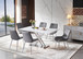 Neptune Dining Room Set in Gray by Generation Trade