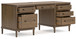 Roanhowe - Brown - Home Office Desk