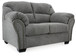 Allmaxx - Loveseat - Pewter