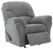 Allmaxx - Pewter - Rocker Recliner