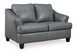 Genoa - Steel - 2 Pc. - Sofa, Loveseat