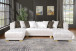 Dasha U Shaped Sectional in Velvet by New Era Innovations