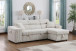 Bonaterra Reversible Sectional in Fabric by New Era Innovations