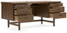 Austanny - Warm Brown - Home Office Desk