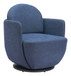 Bant - Swivel Chair - Blue