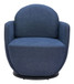 Bant - Swivel Chair - Blue