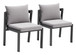 Horizon - Dining Chair (Set of 2) - Gray