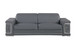 296 - Leather Sofa