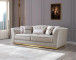 Milena Sofa and Loveseat in Velvet