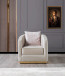 Milena Sofa and Loveseat in Velvet