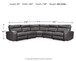 Samperstone - Power Reclining Sectional