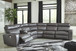 Samperstone - Power Reclining Sectional