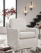 Nenana Next-gen Nuvella - Swivel Glider Accent Chair