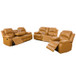 3 Piece Ginger Living Room Furniture Set