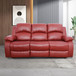 3 Piece Red Living Room Furniture Set