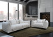 Homey Sofa and Oversized Chair in Fabric S3131 by New Era Innovations