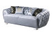 Mila Living Room Set in Velvet