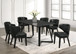 Hamilton Dining Room Set in Faux Leather by Happy Homes