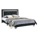 Malya Platform Bed in Velvet