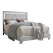 Malya Platform Bed in Velvet