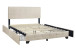 Massimo Platform Bed in Linen