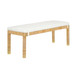 Amara - Woven Rattan Bench