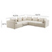 Hangover - Linen Sectional