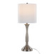 Sawyer - 25" Metal Table Lamp With USB (Set of 2) - White