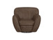 Tamesis - Swivel Accent Chair Armchair - Chocolate Brown