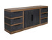 Tuxedo - Console - Satin Black / Brown