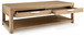 Rencott - Light Brown - Rectangular Cocktail Table