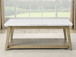 Vida - Marble Top Coffee Table With Casters - Brown