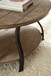 Denise - Oval Cocktail Table - Brown