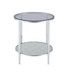 Frostine - Side Table - Silver