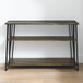 Harper - Sofa Table With Sintered Stone Inlay - Brown