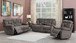 Bogata - 3 Piece Living Room Set - Gray