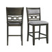 Amherst - Counter Side Chair With Fabric Cushion (Set of 2) - Gray Finish