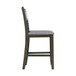 Amherst - Counter Side Chair With Fabric Cushion (Set of 2) - Gray Finish