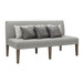 Gramercy - Upholstered Dining Settee