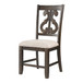 Stone - Wooden Swirl Back Side Chair (Set of 2)