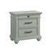 Slater - Nightstand With USB - Gray