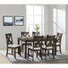 Alvin - 60" 7 Piece Dining Set - Espresso