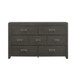 Sasha - 7 - Drawer Dresser - Gray