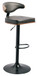 Bellatier - Brown / Black - Tall UPH Swivel Barstool