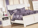 Bostwick Shoals - White - One Drawer Night Stand