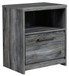 Baystorm - Gray - One Drawer Night Stand